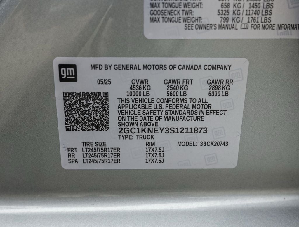 2025 Chevrolet Silverado 2500HD LT