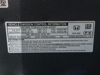 2023 Honda Civic Sport