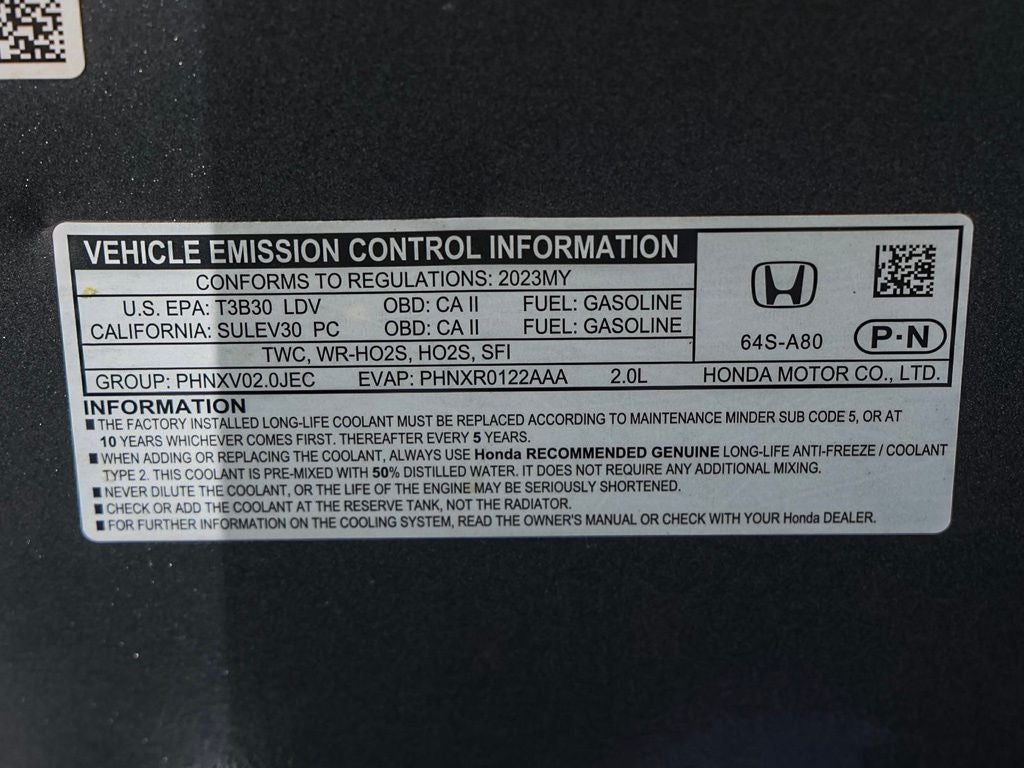 2023 Honda Civic Sport