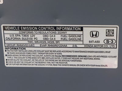 2024 Honda Civic Sport