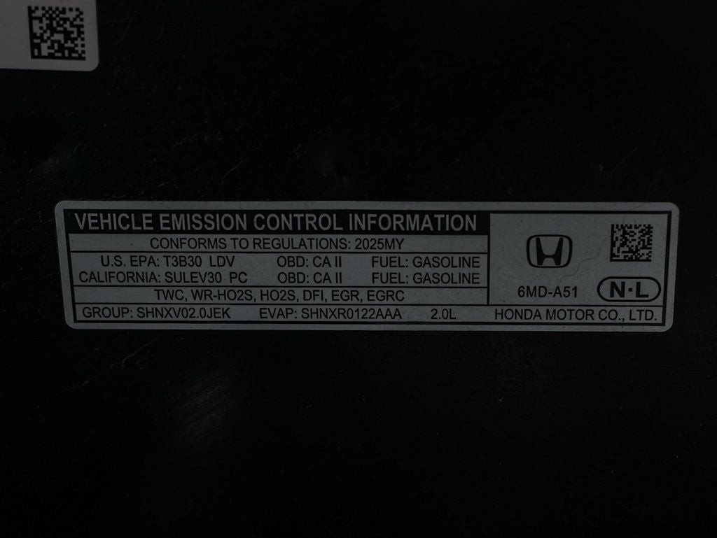 2025 Honda Civic Sport