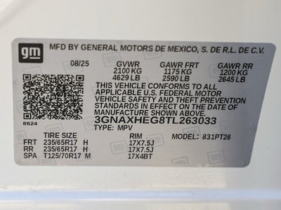 2026 Chevrolet Equinox LT