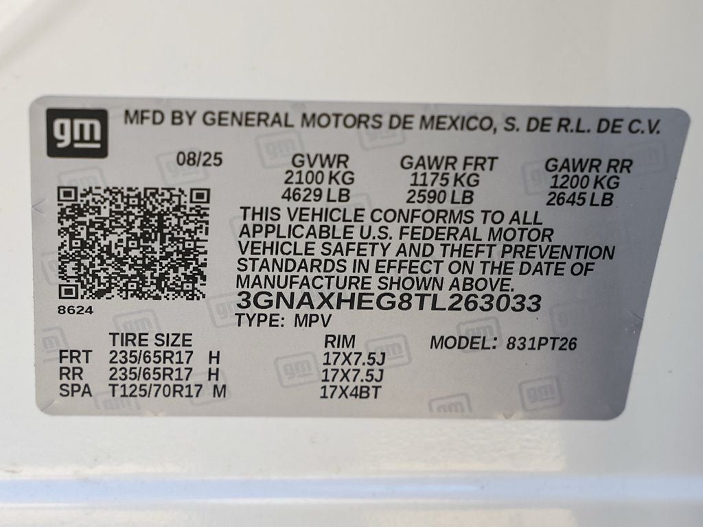 2026 Chevrolet Equinox LT