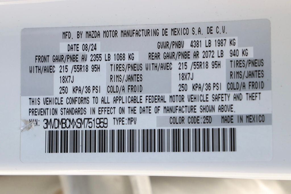2025 Mazda Mazda CX-30 2.5 S Preferred Package