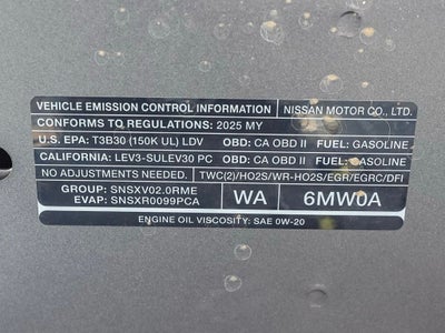 2025 Nissan Sentra S