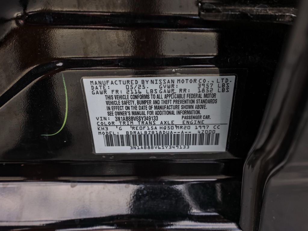 2025 Nissan Sentra S