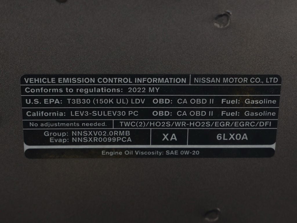 2022 Nissan Sentra S