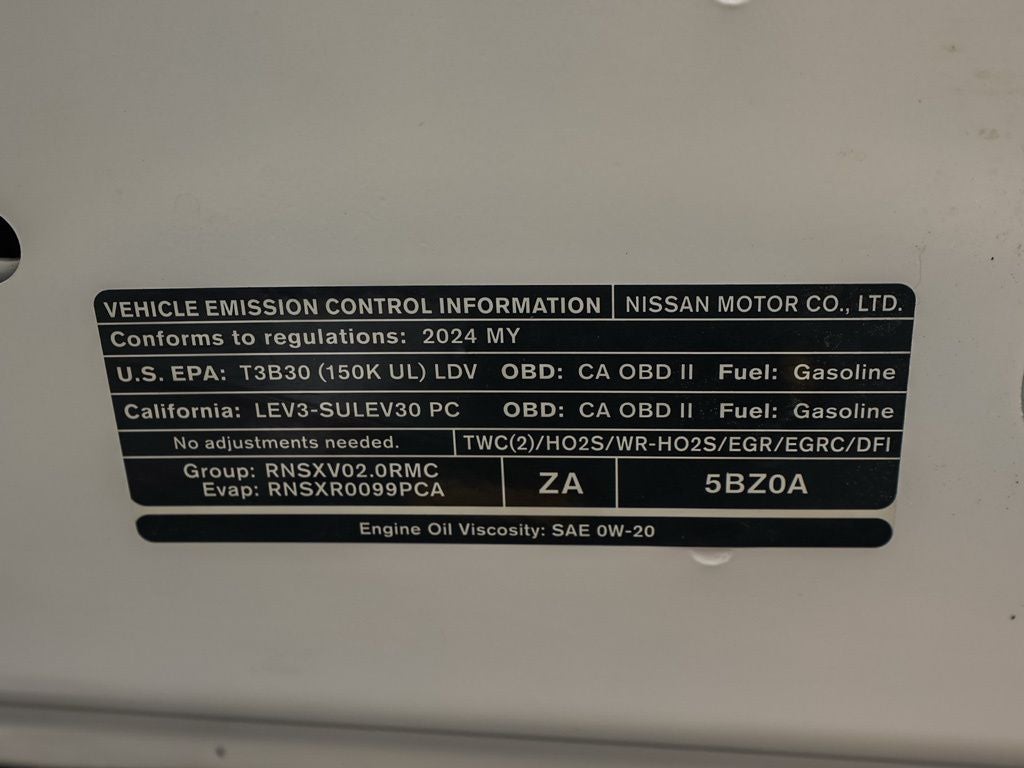 2024 Nissan Sentra SV