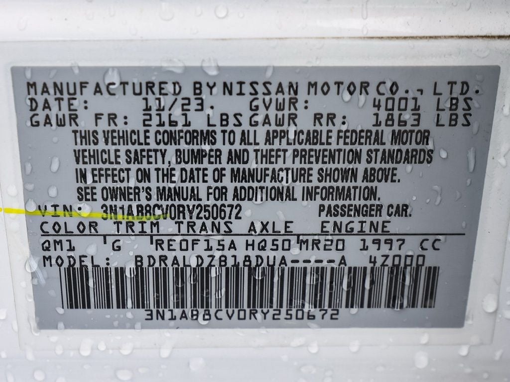 2024 Nissan Sentra SV