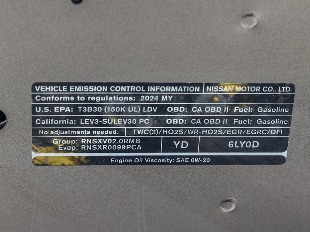 2024 Nissan Sentra SV