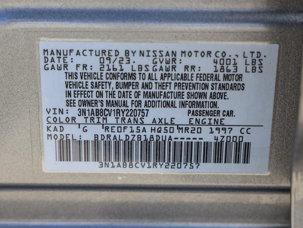 2024 Nissan Sentra SV