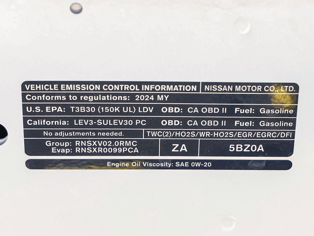 2024 Nissan Sentra SV