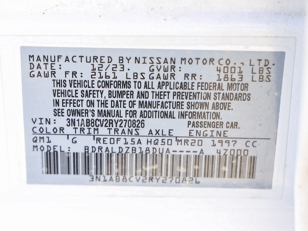 2024 Nissan Sentra SV