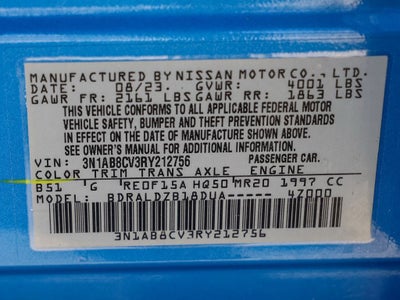 2024 Nissan Sentra SV