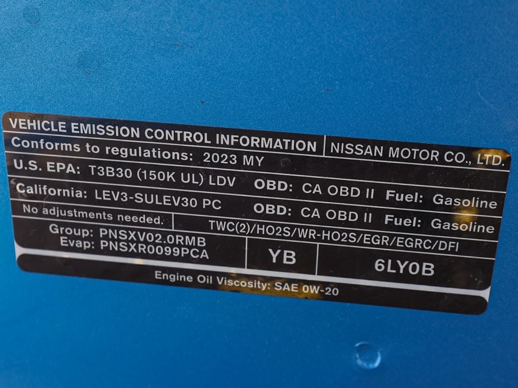 2023 Nissan Sentra SV