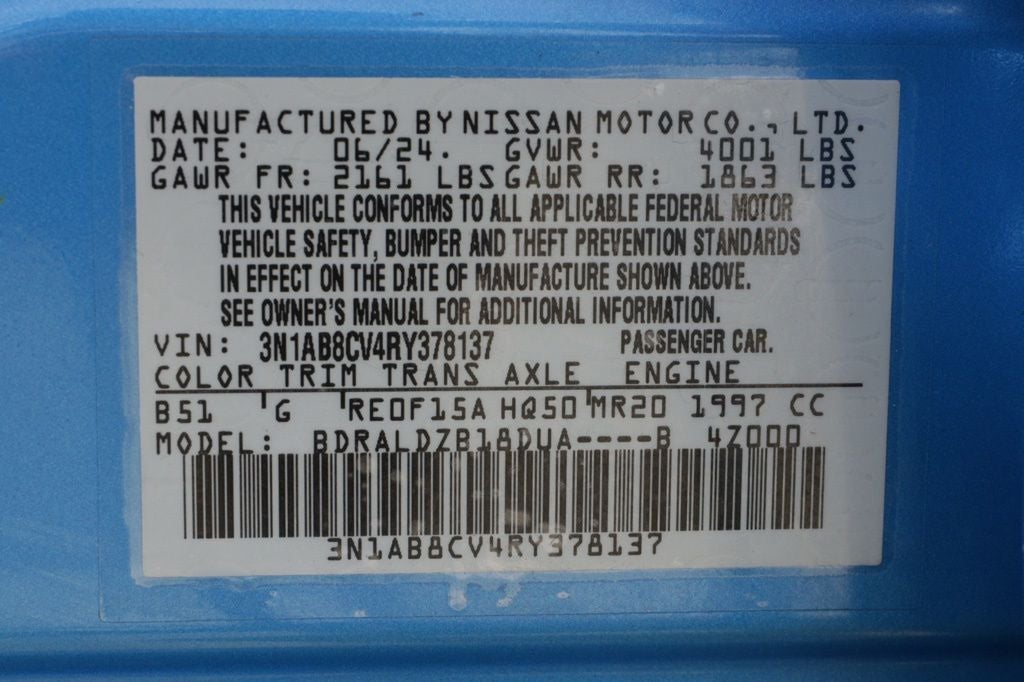 2024 Nissan Sentra SV