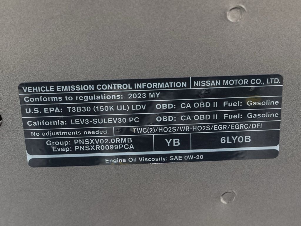 2023 Nissan Sentra SV