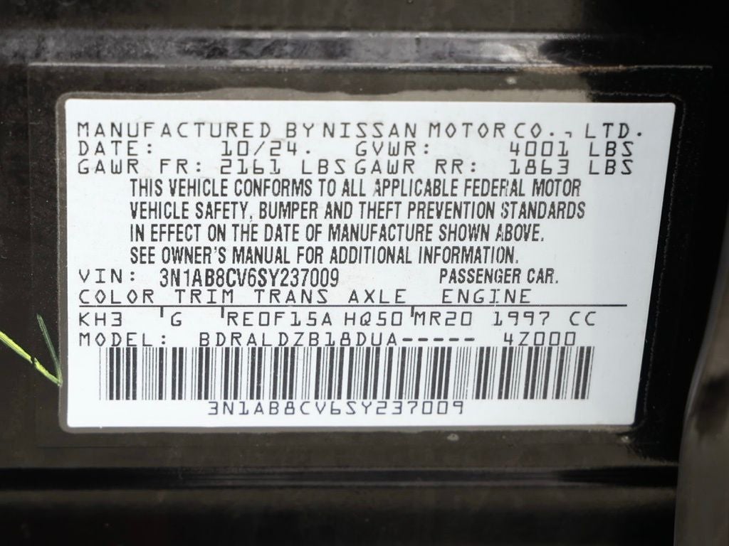 2025 Nissan Sentra SV