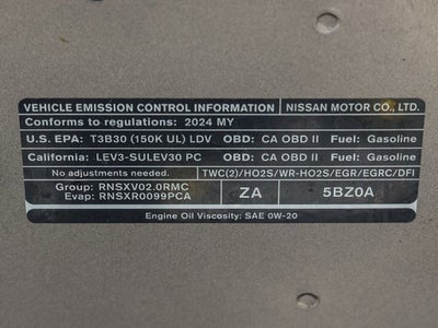 2024 Nissan Sentra SV