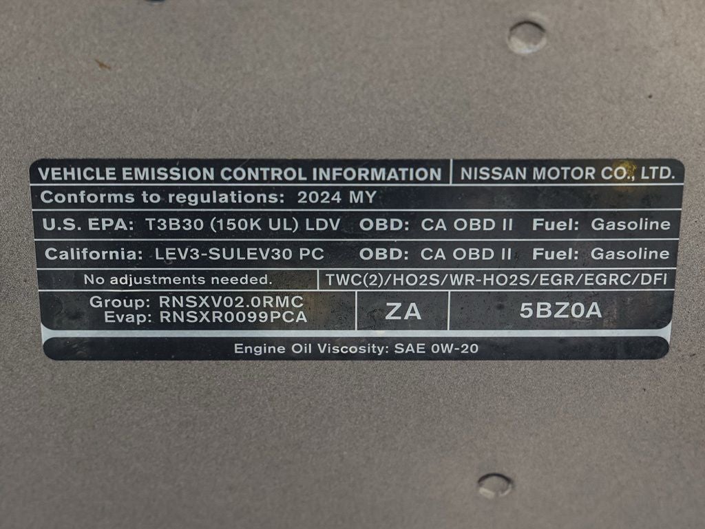 2024 Nissan Sentra SV
