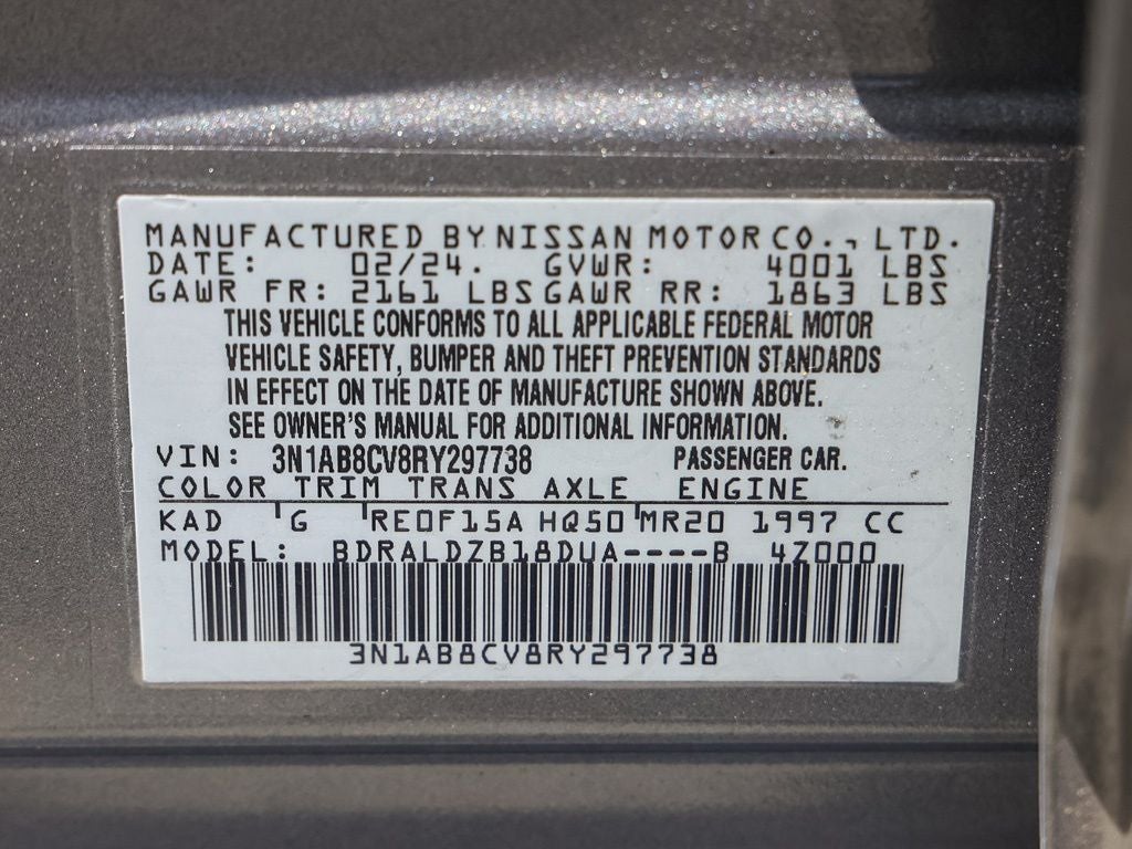 2024 Nissan Sentra SV