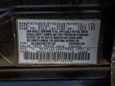 2024 Nissan Sentra SV