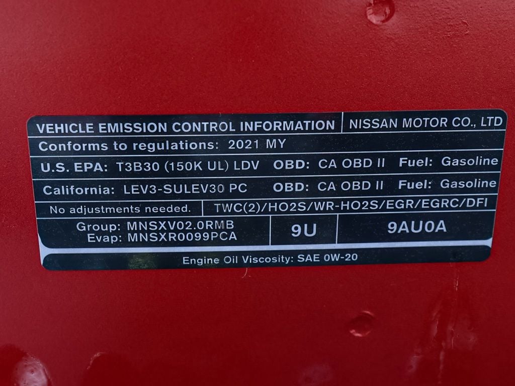 2021 Nissan Sentra SV