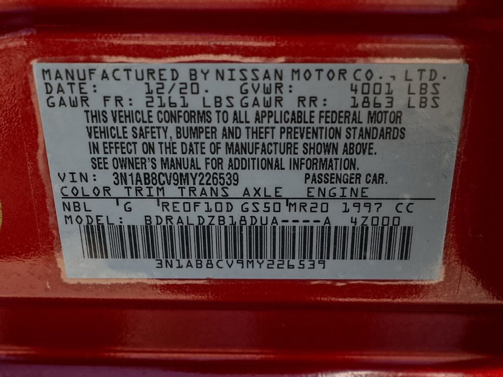 2021 Nissan Sentra SV