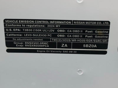 2024 Nissan Sentra SV