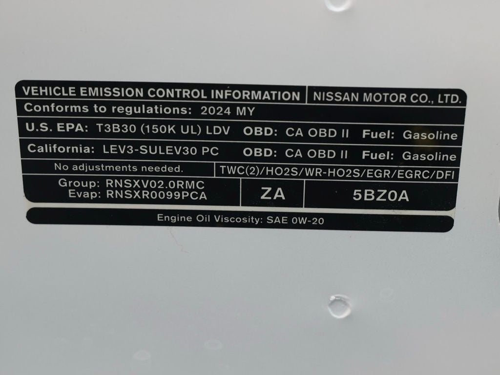 2024 Nissan Sentra SV