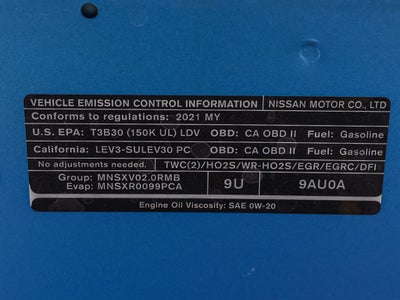 2021 Nissan Sentra SV