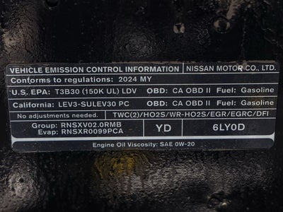 2024 Nissan Sentra SV