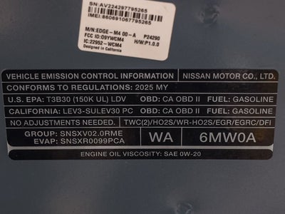 2025 Nissan Sentra SR