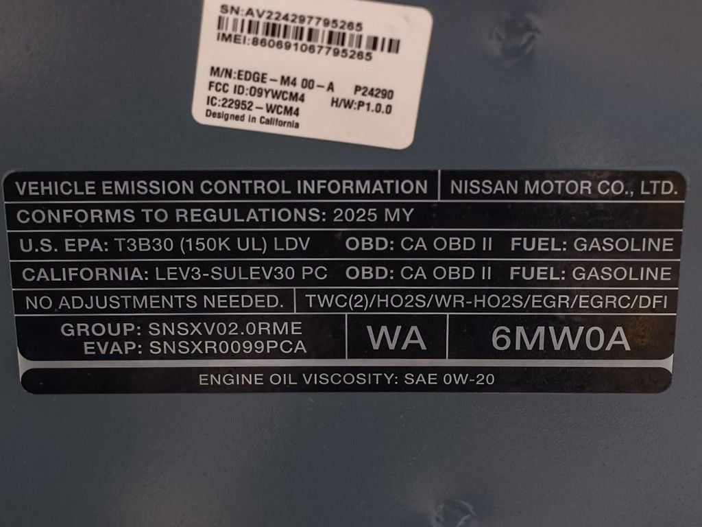 2025 Nissan Sentra SR