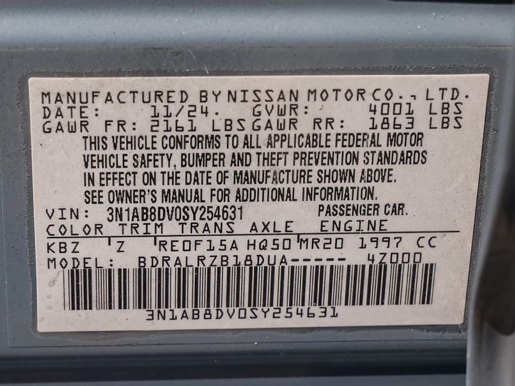 2025 Nissan Sentra SR
