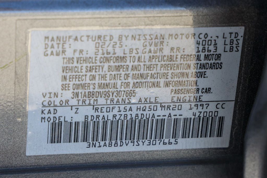 2025 Nissan Sentra SR