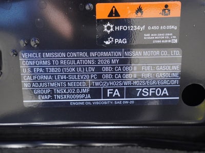 2026 Nissan Sentra S