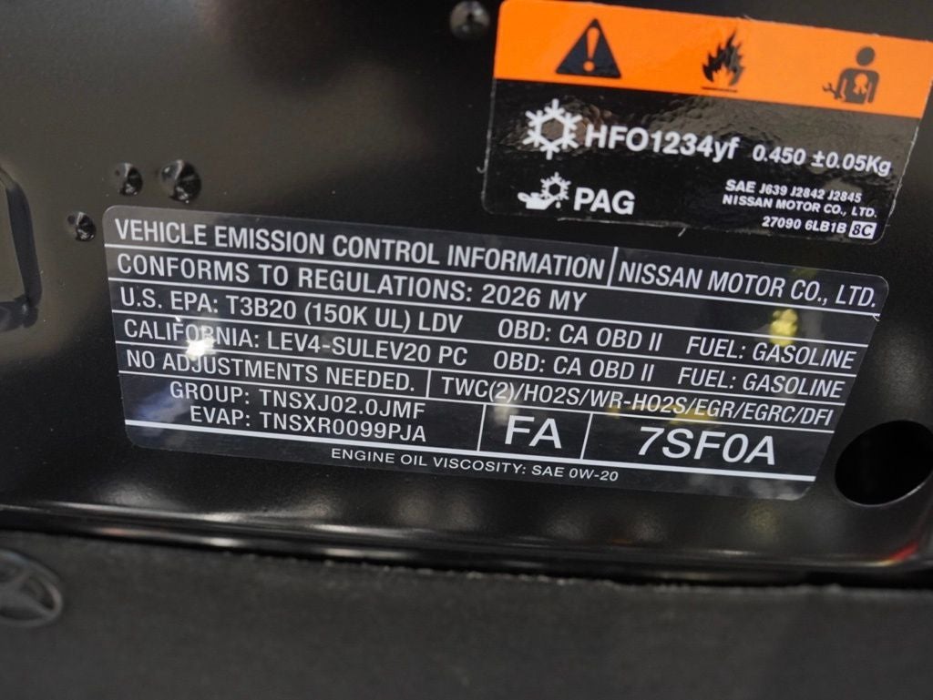 2026 Nissan Sentra SV