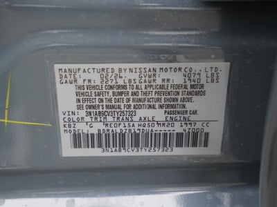 2026 Nissan Sentra SV