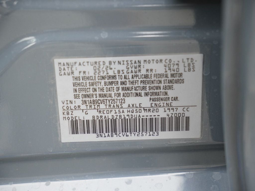 2026 Nissan Sentra SV