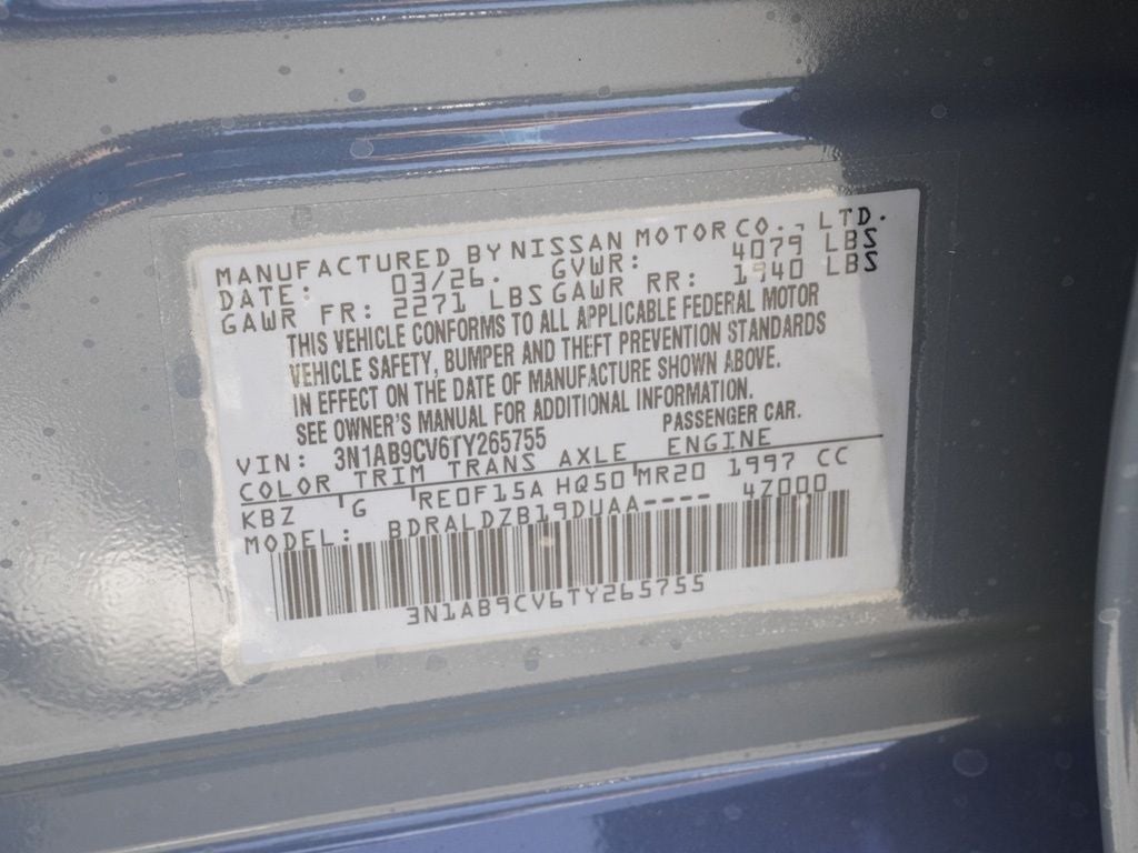 2026 Nissan Sentra SV