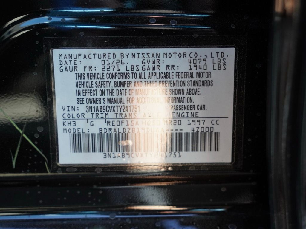 2026 Nissan Sentra SV