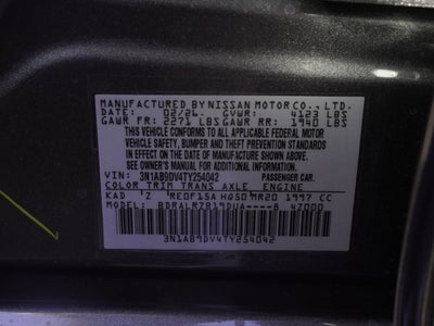 2026 Nissan Sentra SR