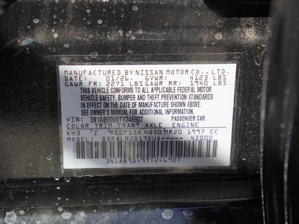 2026 Nissan Sentra SR