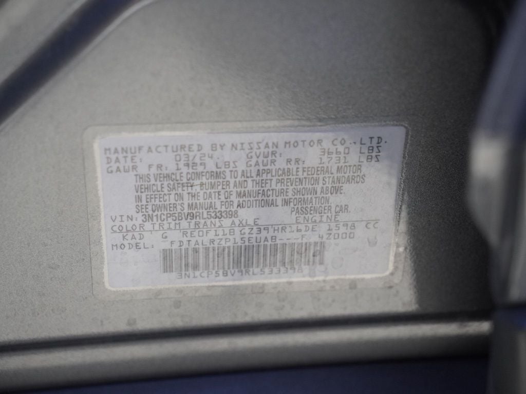 2024 Nissan Kicks S