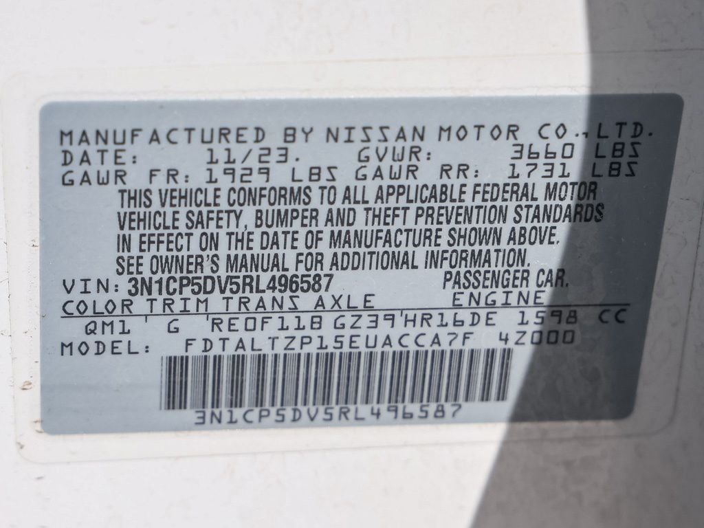 2024 Nissan Kicks SR
