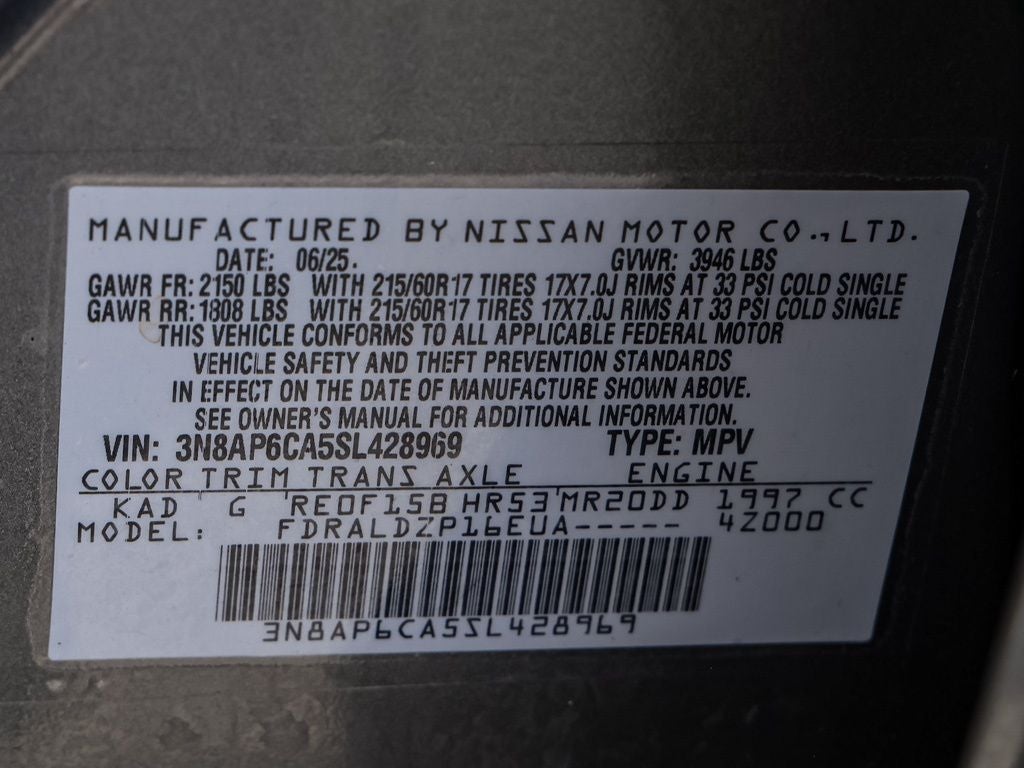 2025 Nissan Kicks SV