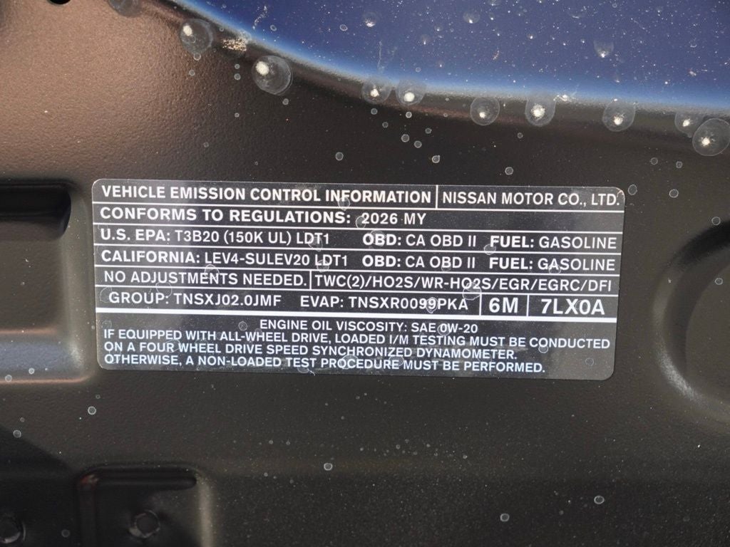 2026 Nissan Kicks SV