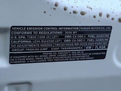 2026 Nissan Kicks SV