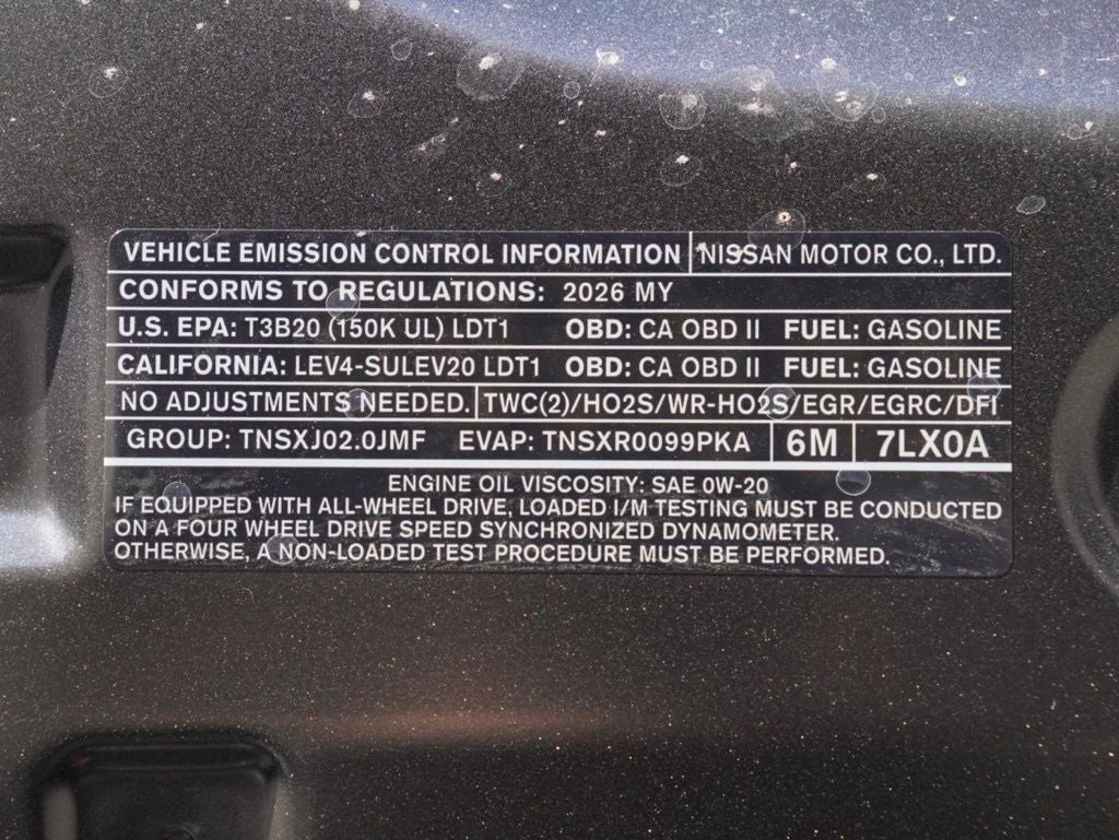 2026 Nissan Kicks SV